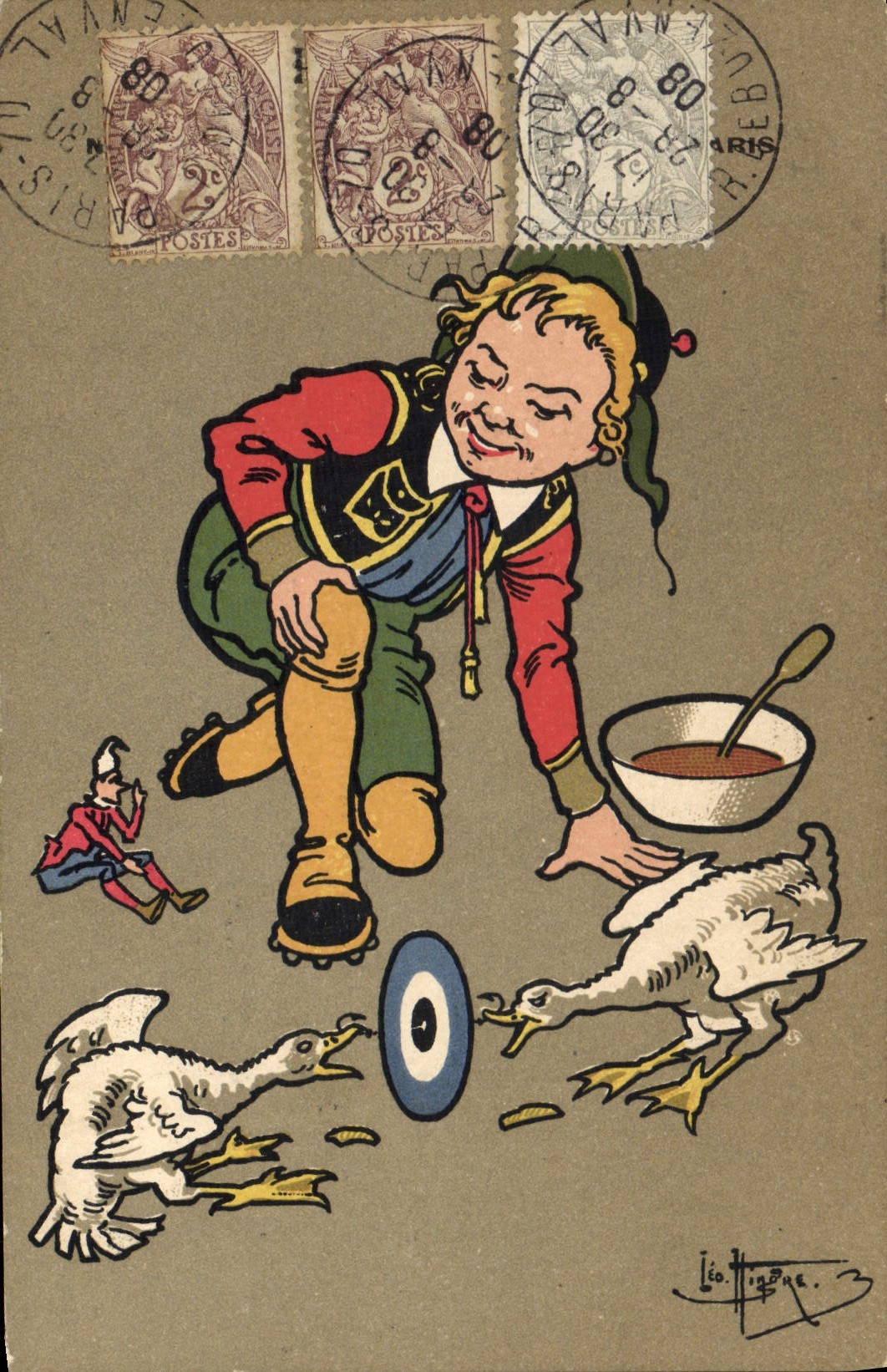 CPA Fantaisie Illustrateur Enfant 