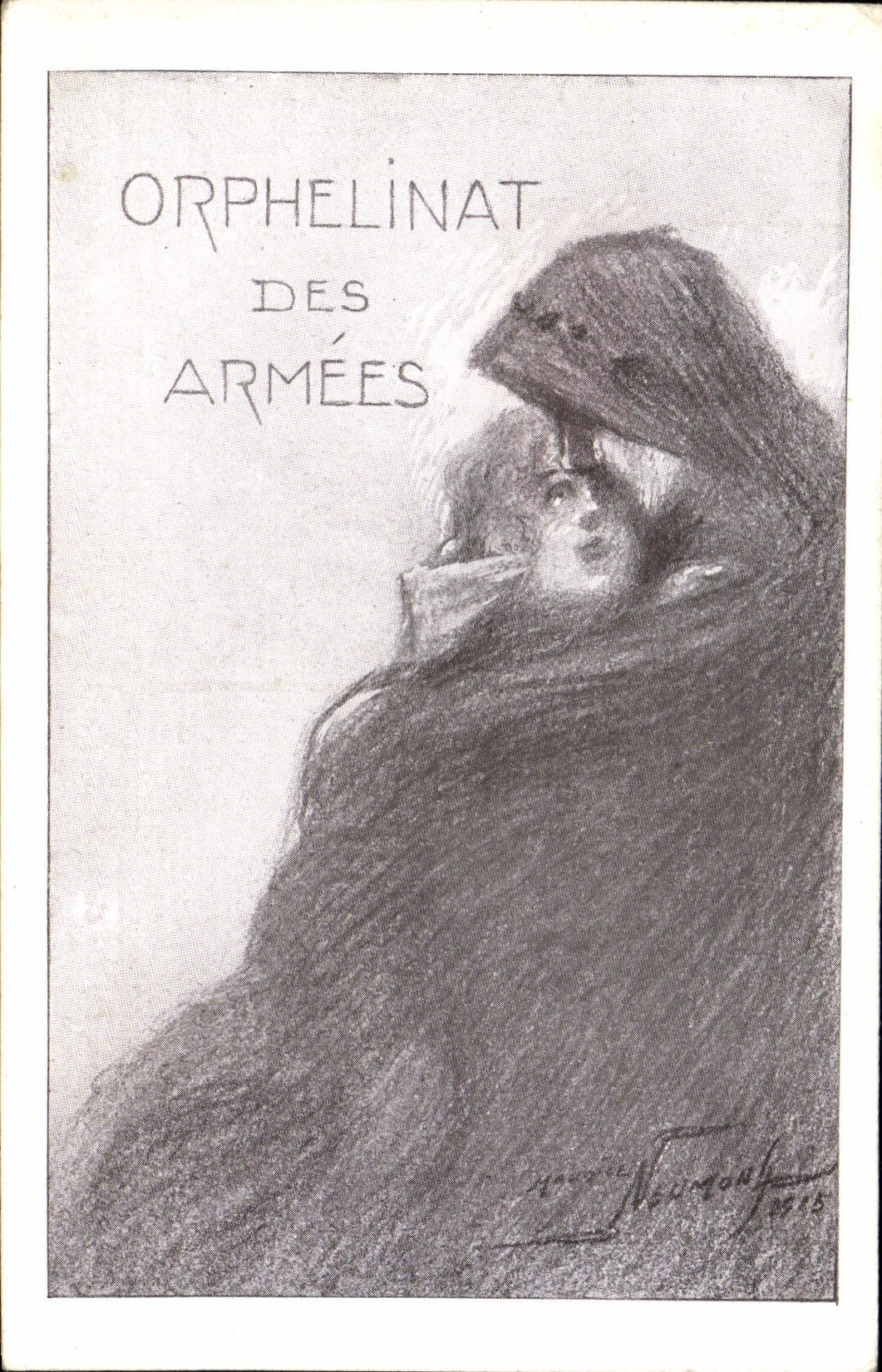 CPA Militaria Orphelinat des Armees