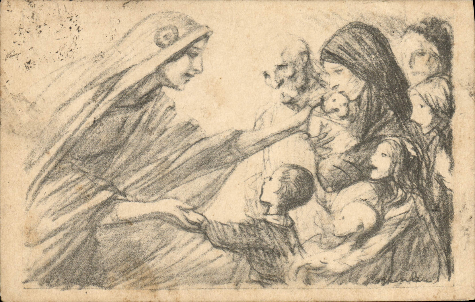 CPA Militaria Journee du Secours National