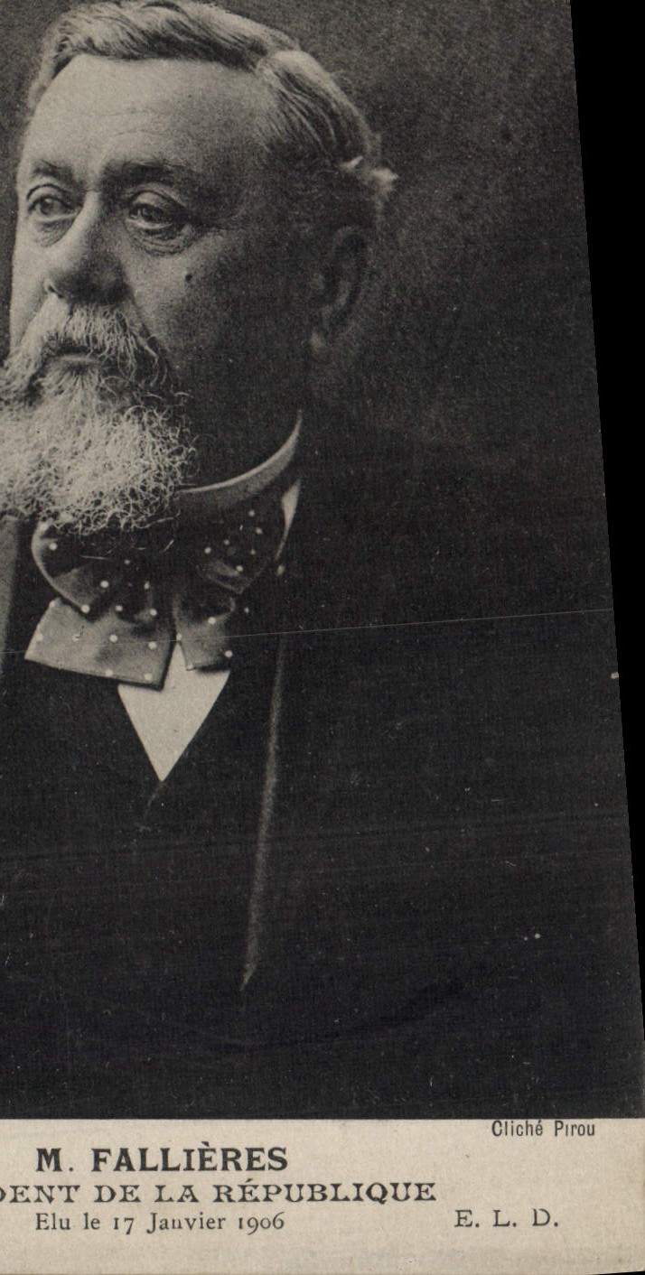 CPA Fallieres President de la Republique