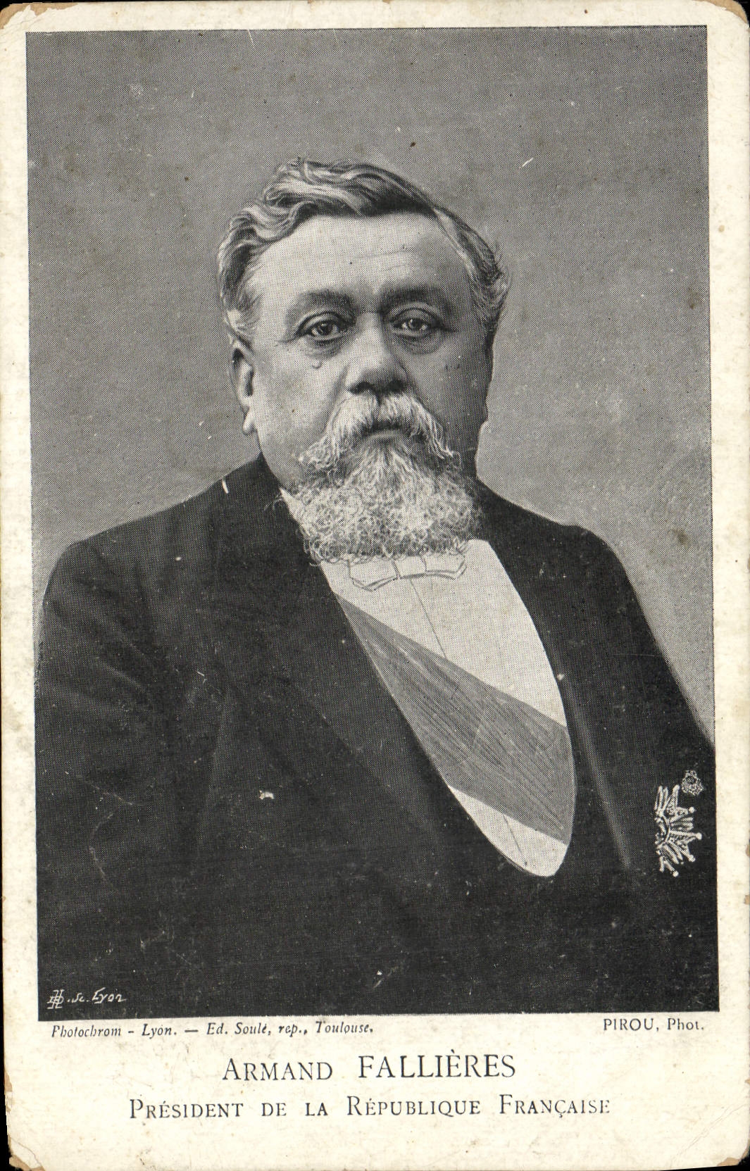CPA Armand Fallieres President de la Republique