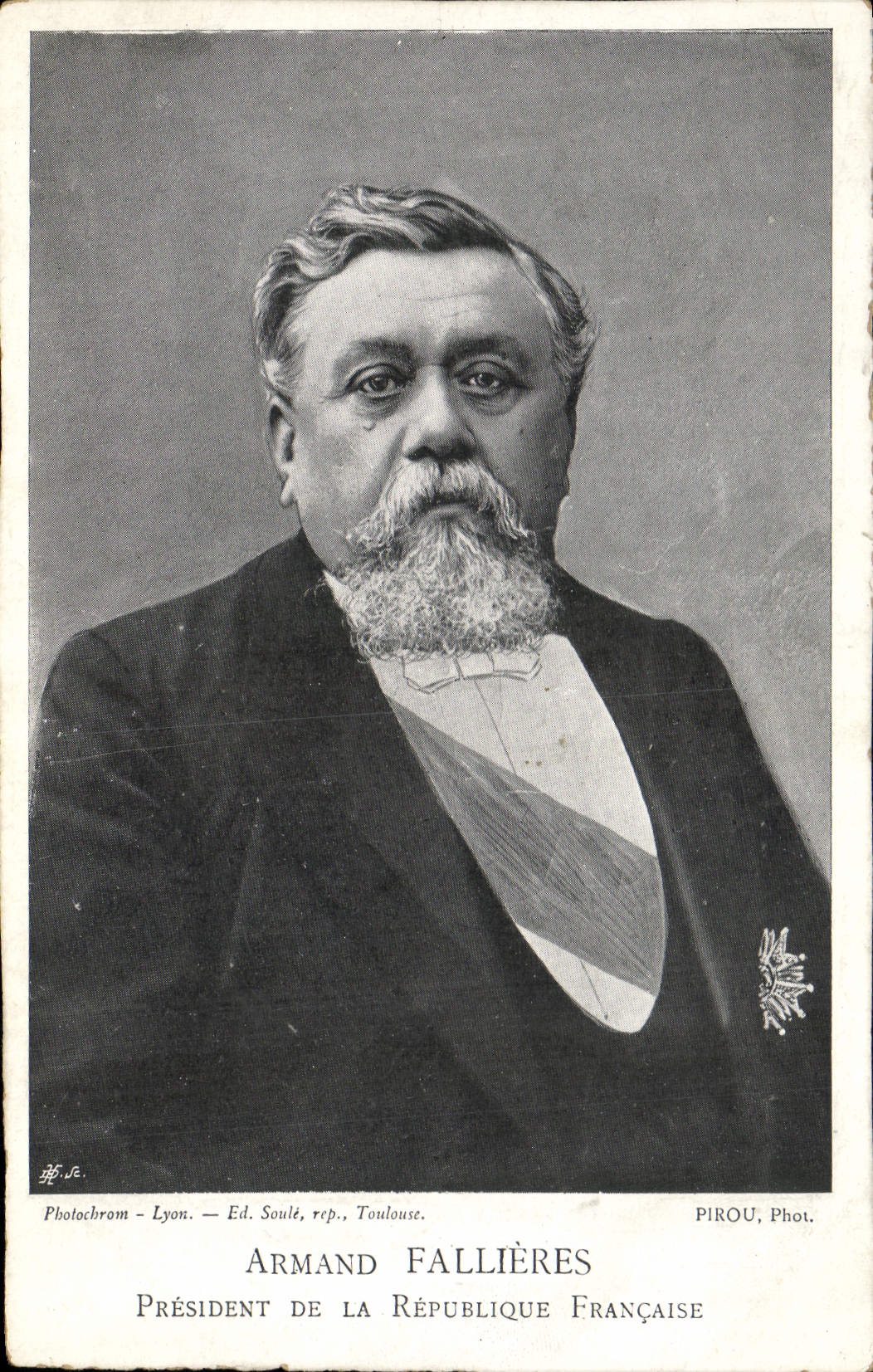 CPA Armand Fallieres President de la Republique