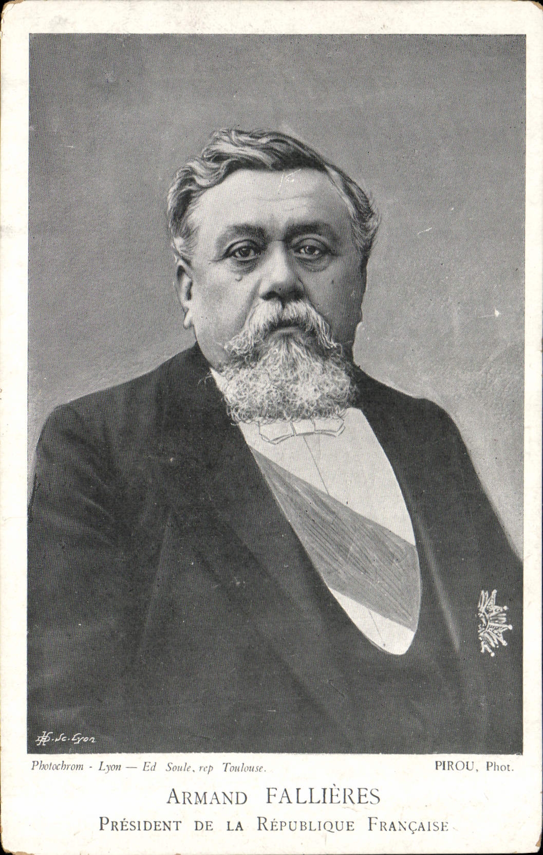 CPA Armand Fallieres President de la Republique