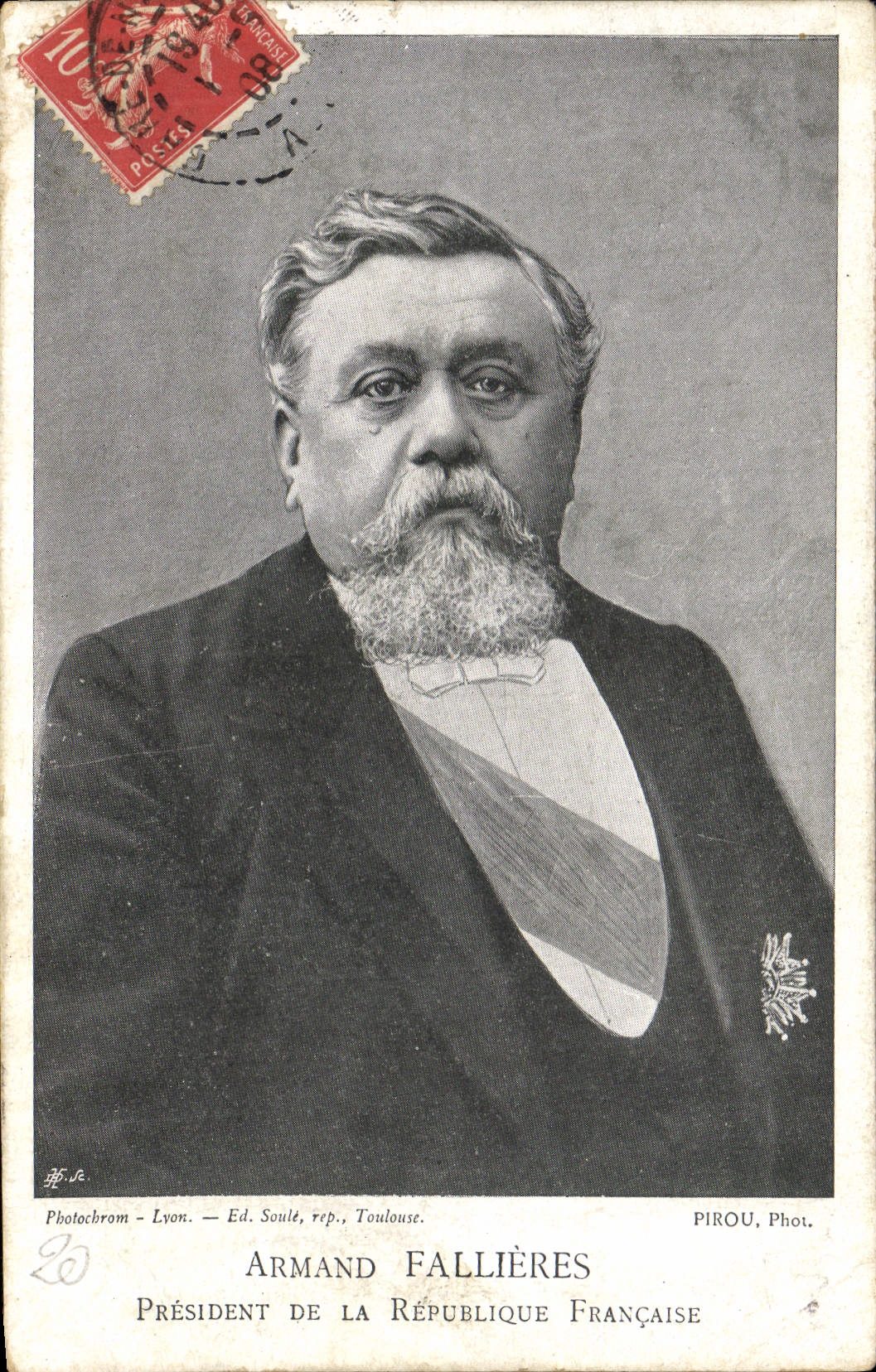 CPA Armand Fallieres President de la Republique