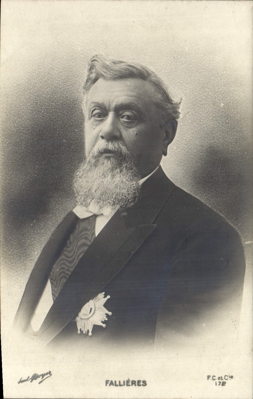 CPA Fallieres President de la Republique