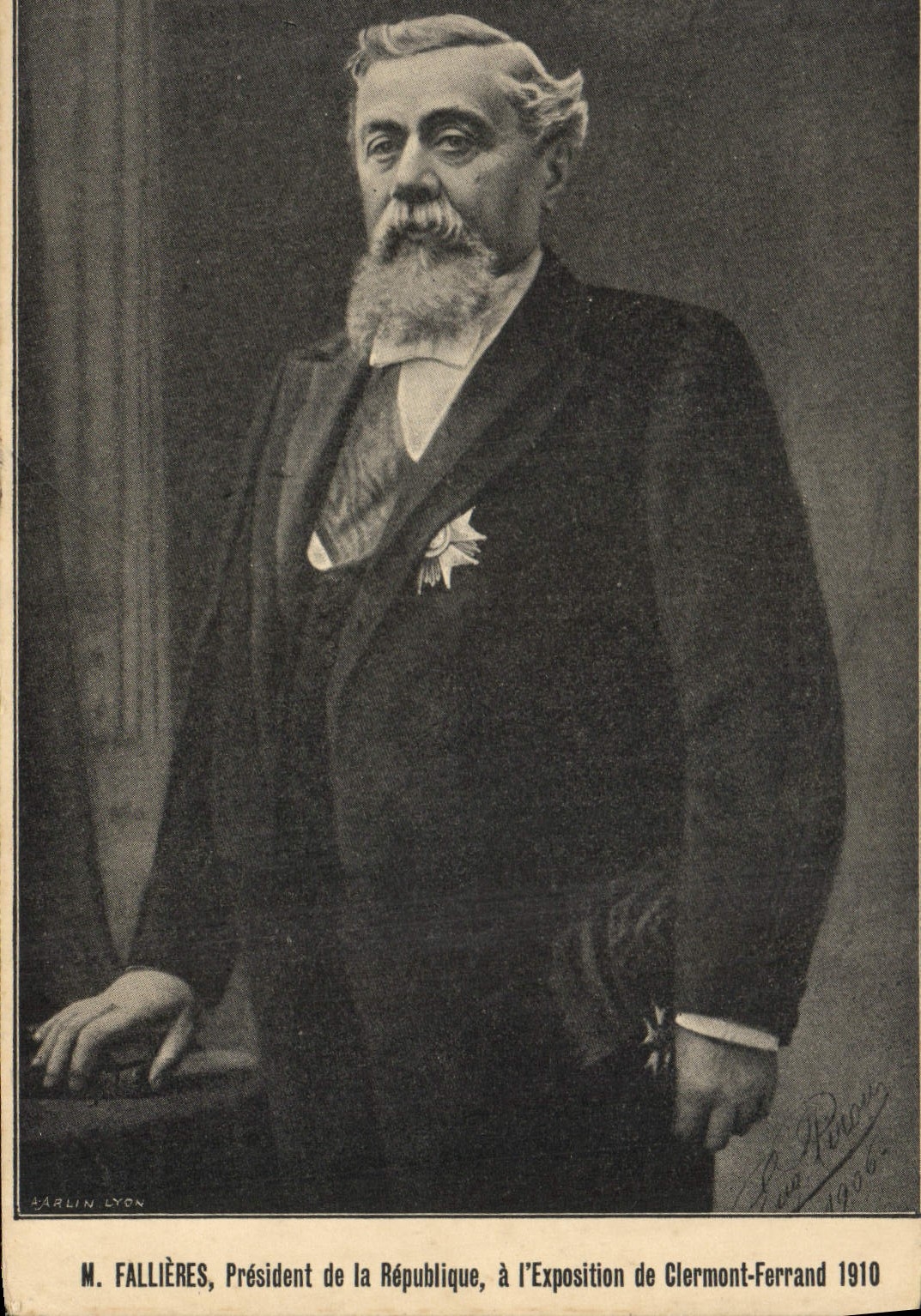 CPA Fallieres President de la Republique