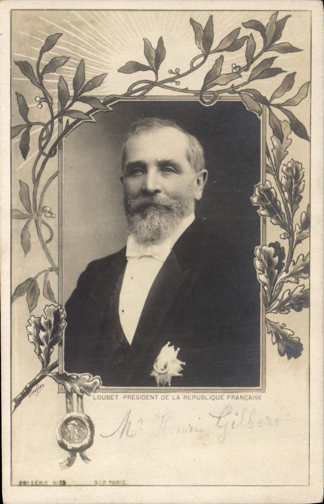 CPA Loubet President de la Republique