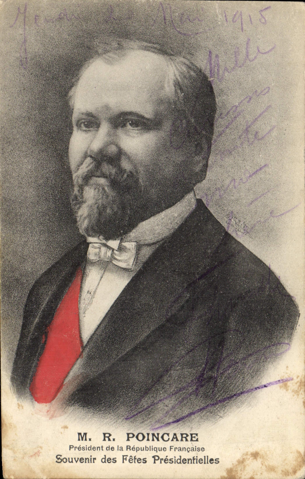 CPA Raymond Poincare President de la Republique