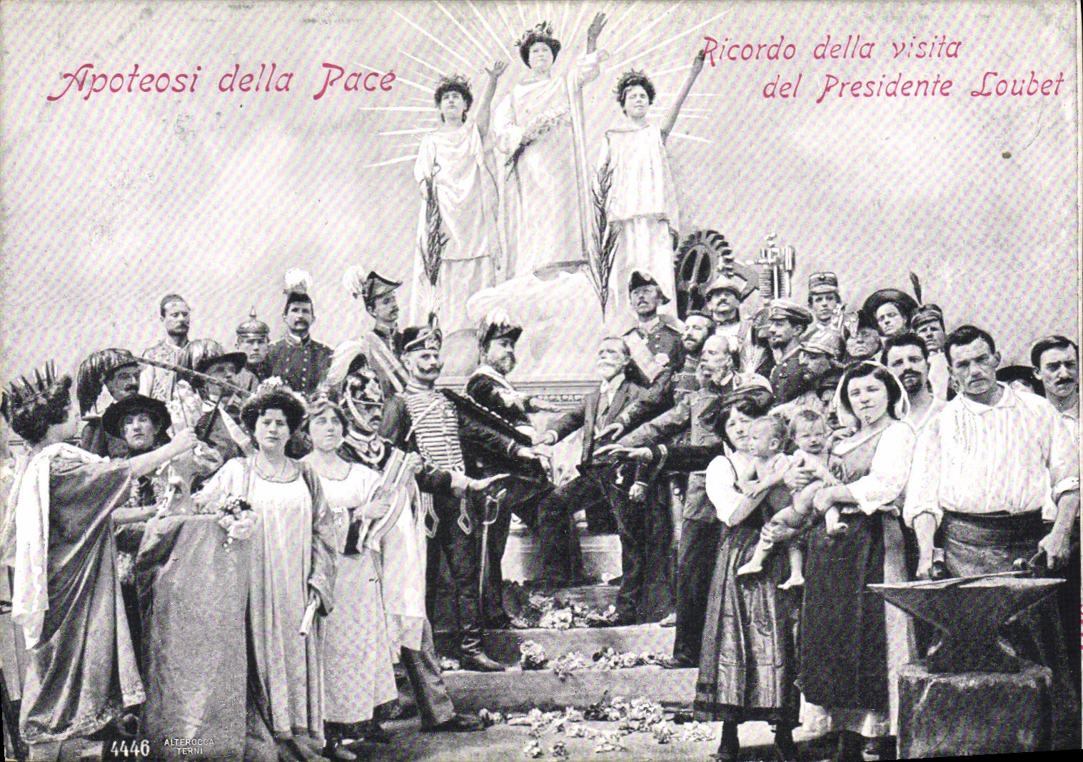CPA Apotesosi della Pace Presidente Loubet