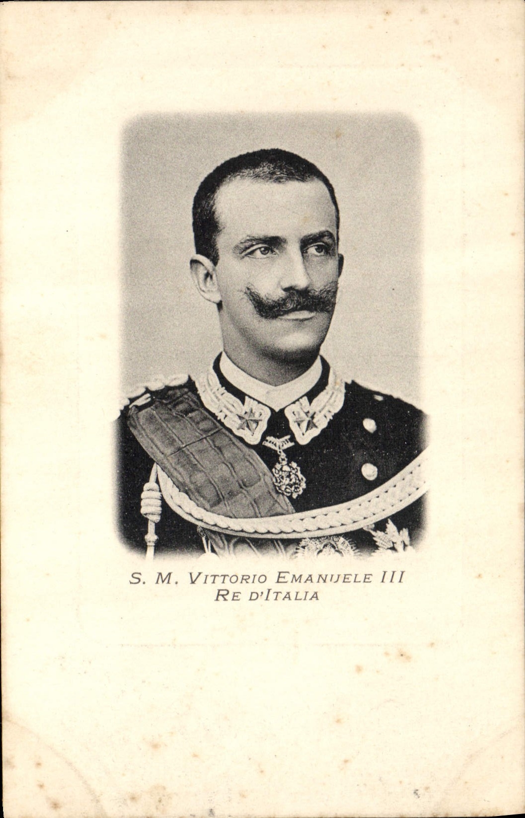 CPA SM Victor Emmanuel III Roi d'Italie