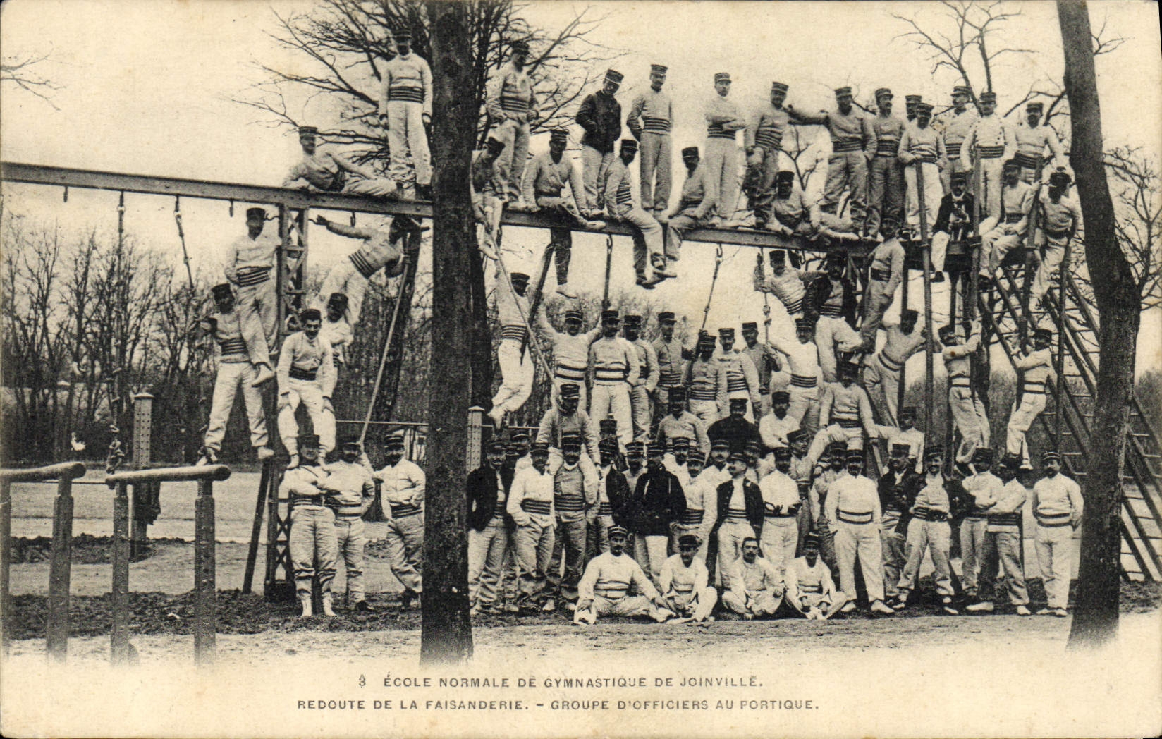CPA Ecole normale de Gymnastique et d'escrime Joinville le pont Centre d'instruction physique Redoute de la Faisanderie