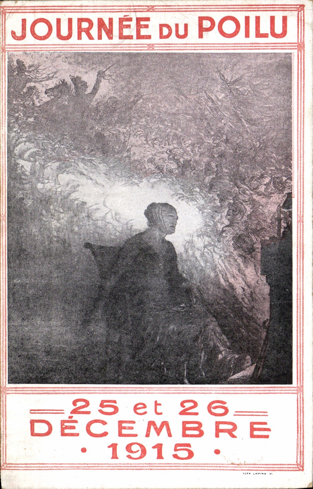 CPA Militaria Journee du Poilu 25 et 26 decembre 