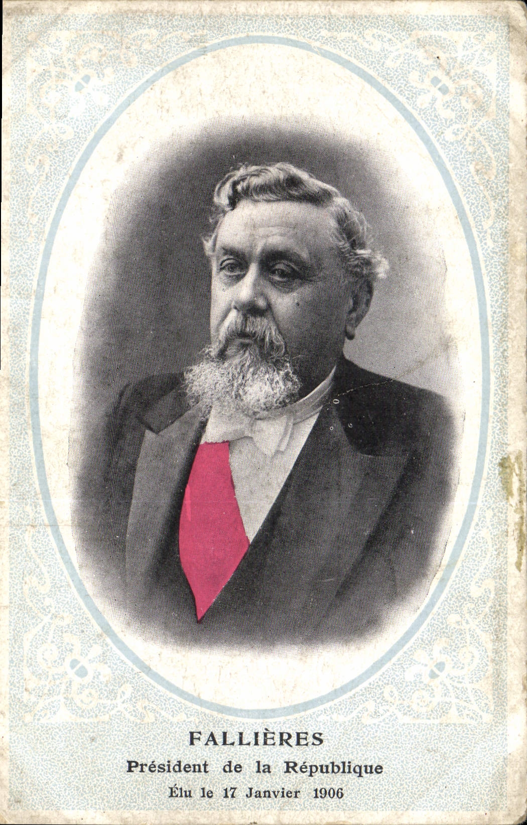 CPA Fallieres President de la Republique