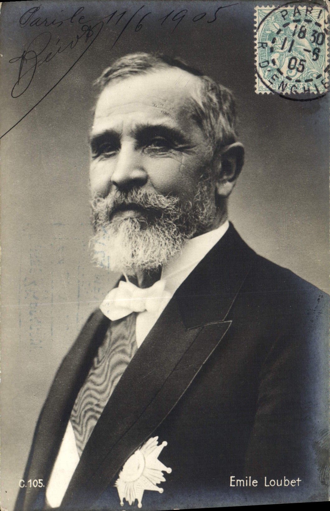 CPA Emile Loubet President de la Republique