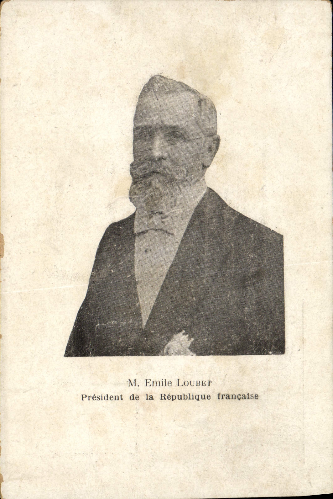 CPA Emile Loubet President de la Republique