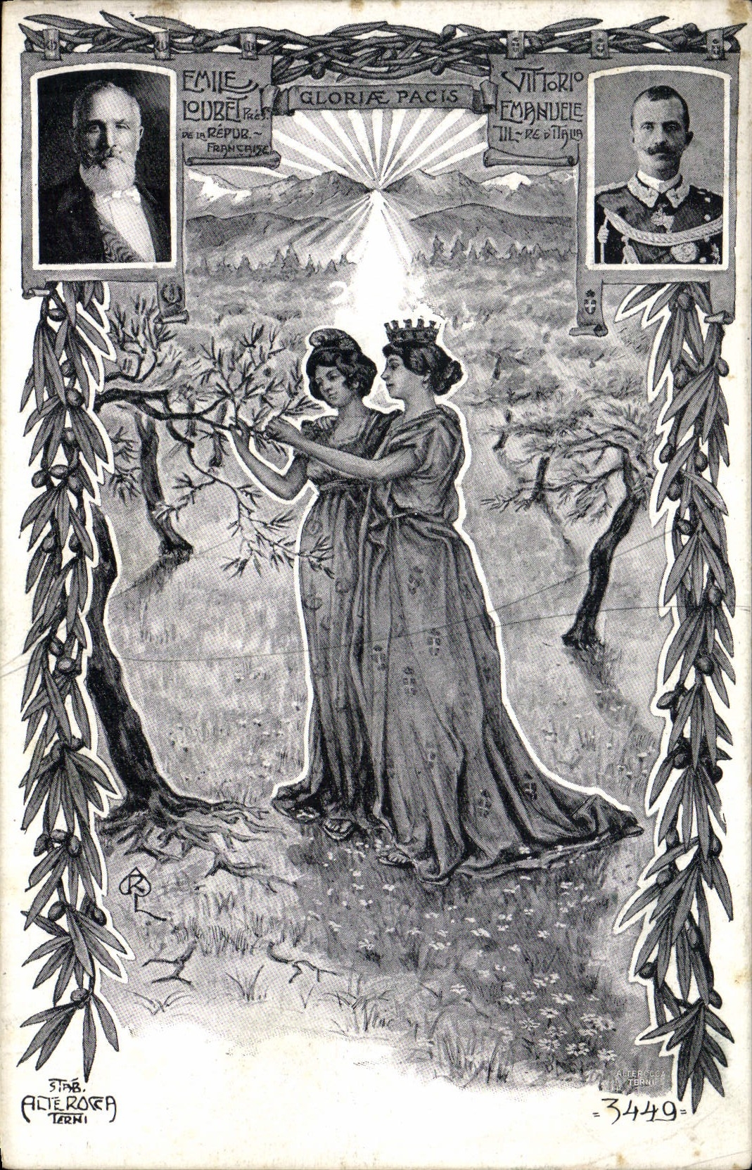 CPA Loubet Vittorio Emanuele