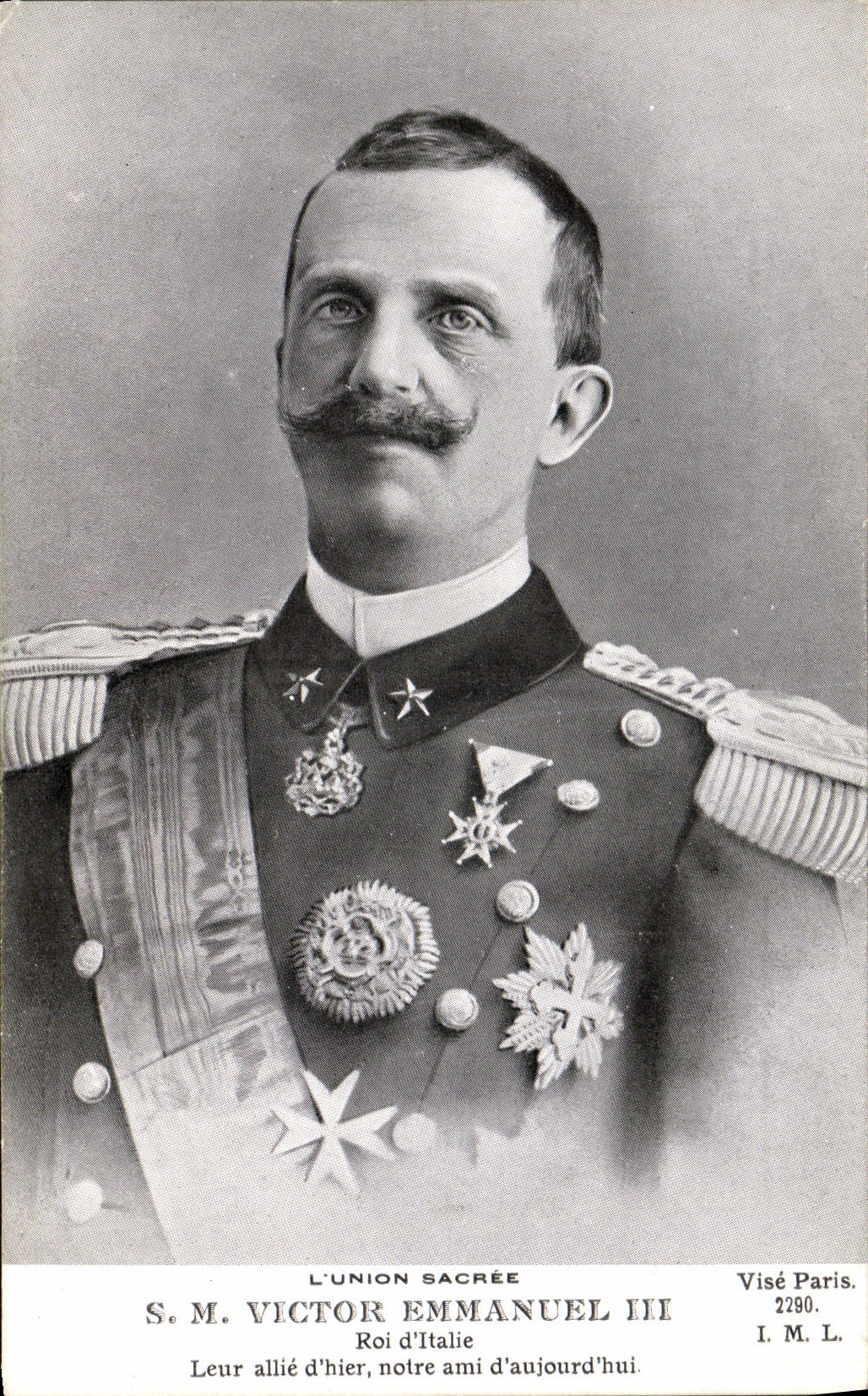 CPA Victor Emmanuel III Roi d'Italie