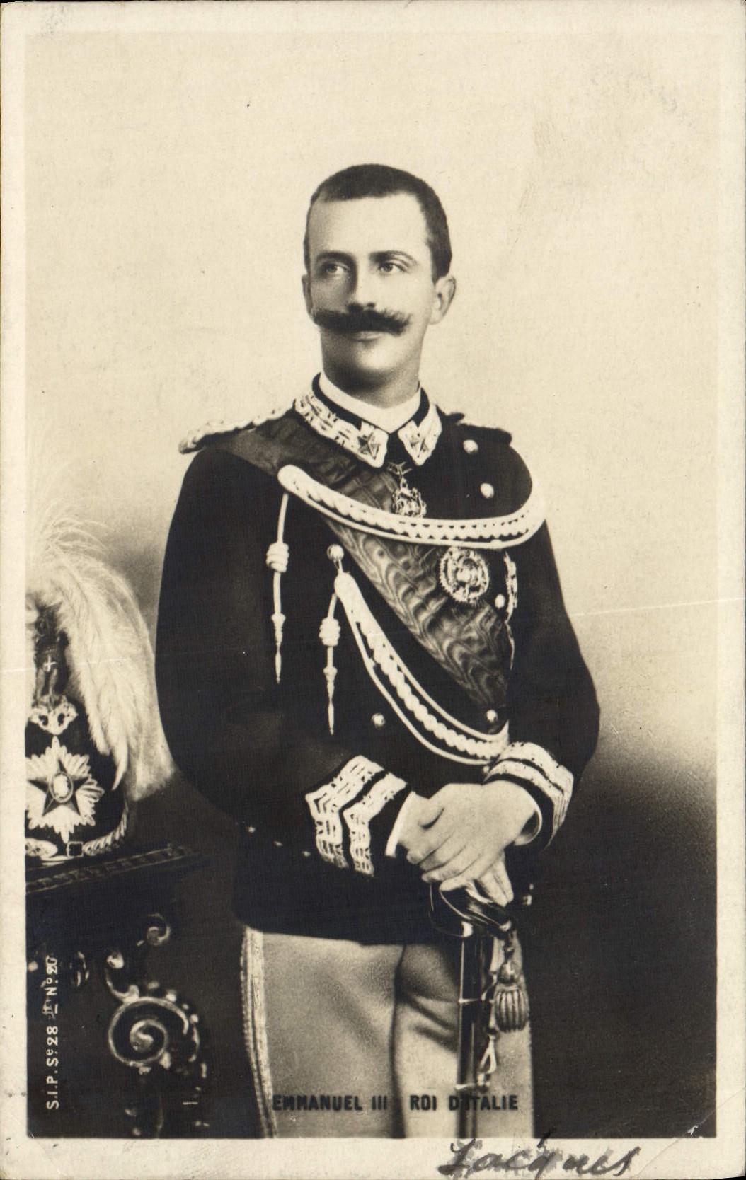 CPA Victor Emmanuel III Roi d'Italie