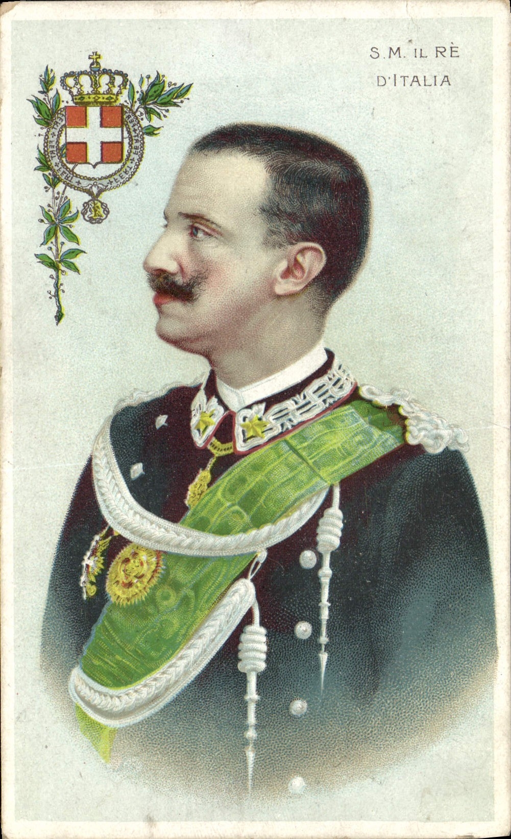 CPA Victor Emmanuel III Roi d'Italie