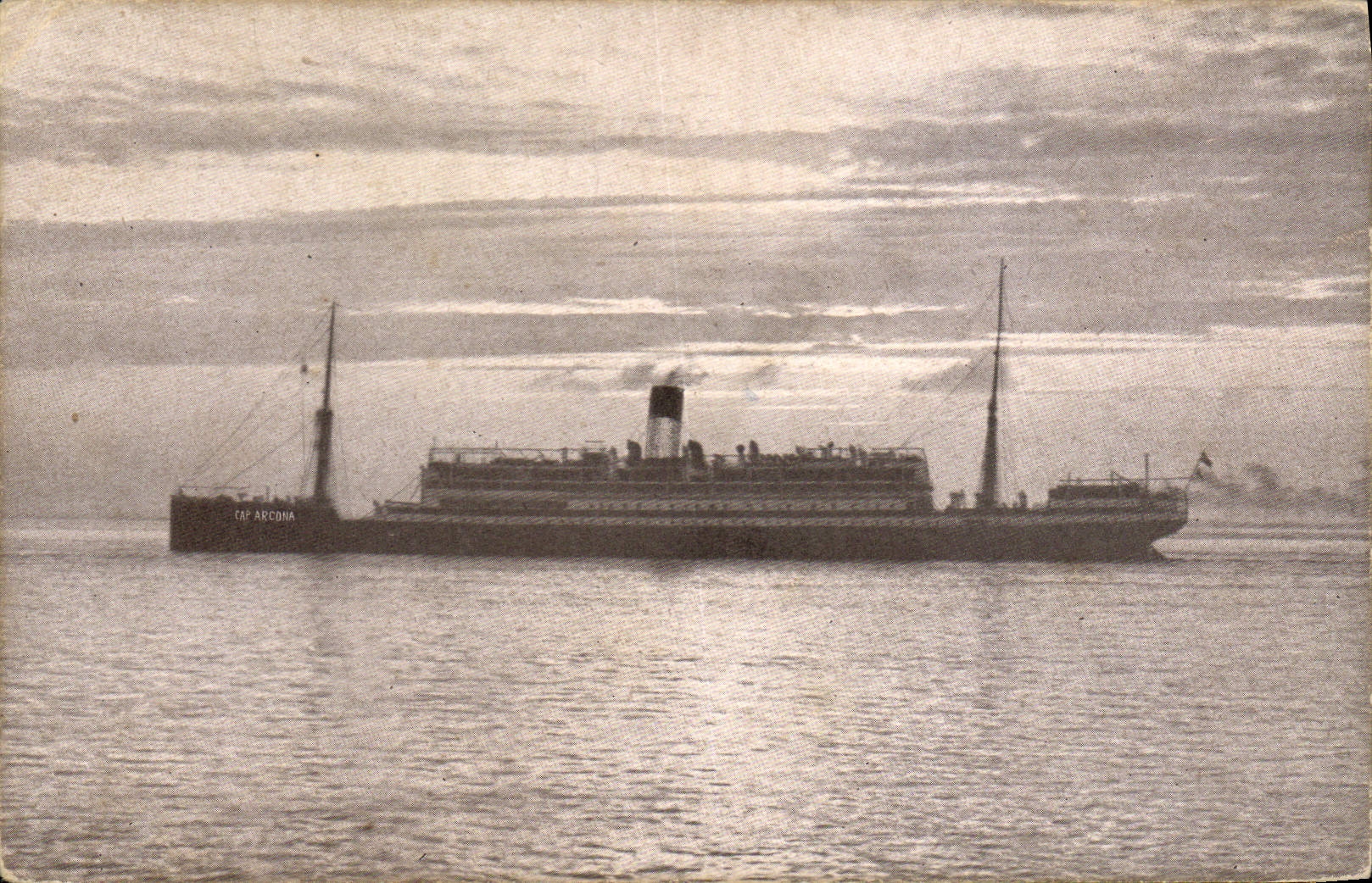 CPA Bateau Paquebot Beruex