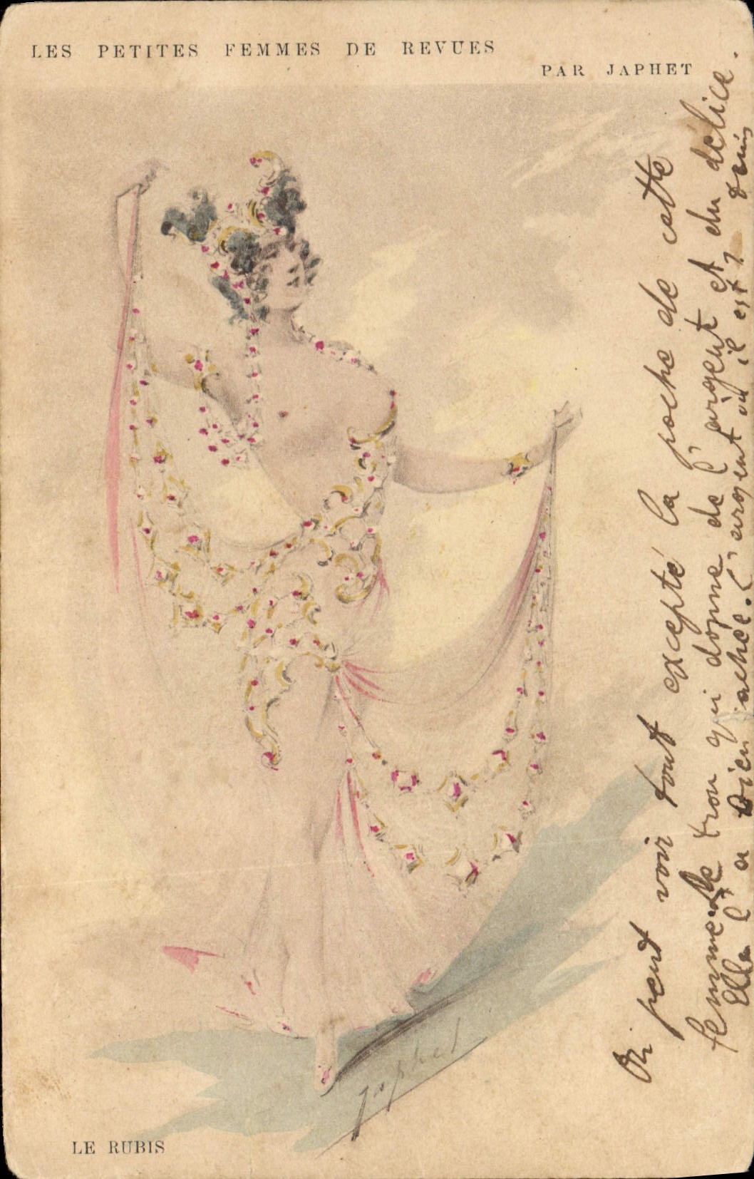CPA Illustrateur Les peintres femmes par Japhet Le Rubis 