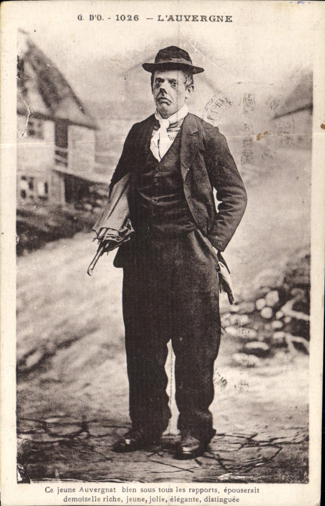 CPA Folklore Auvergne 