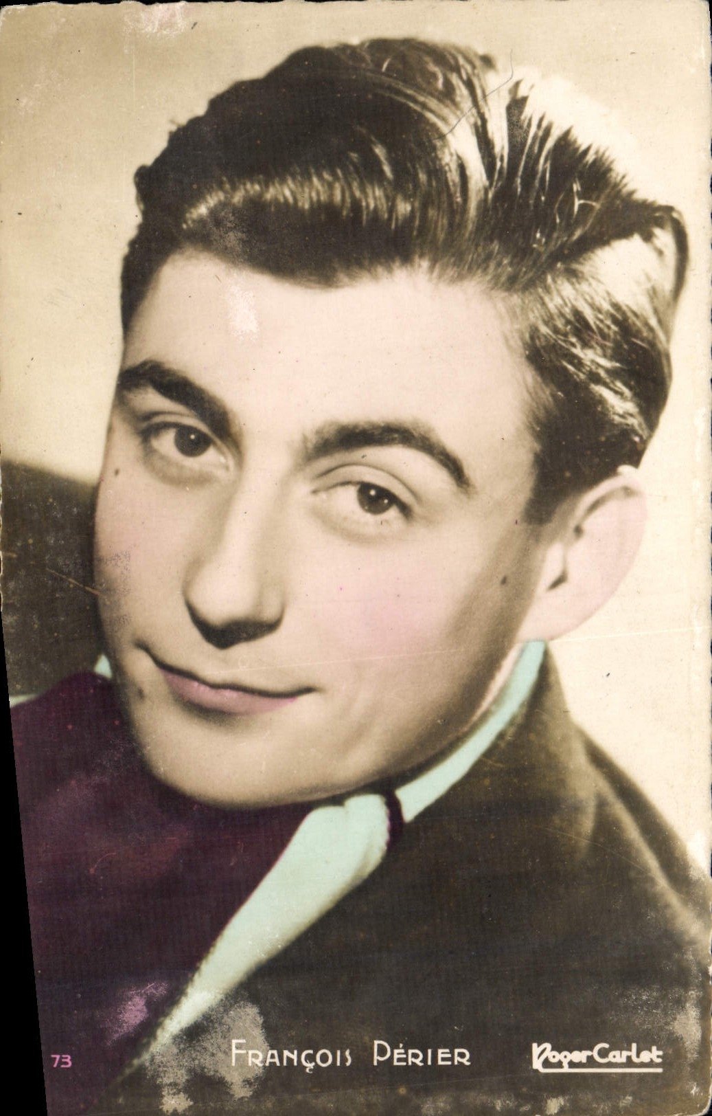 CPM Cinema Francois Perier