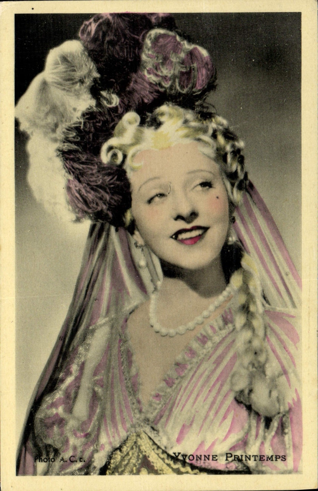 CPM Cinema Yvonne Printemps