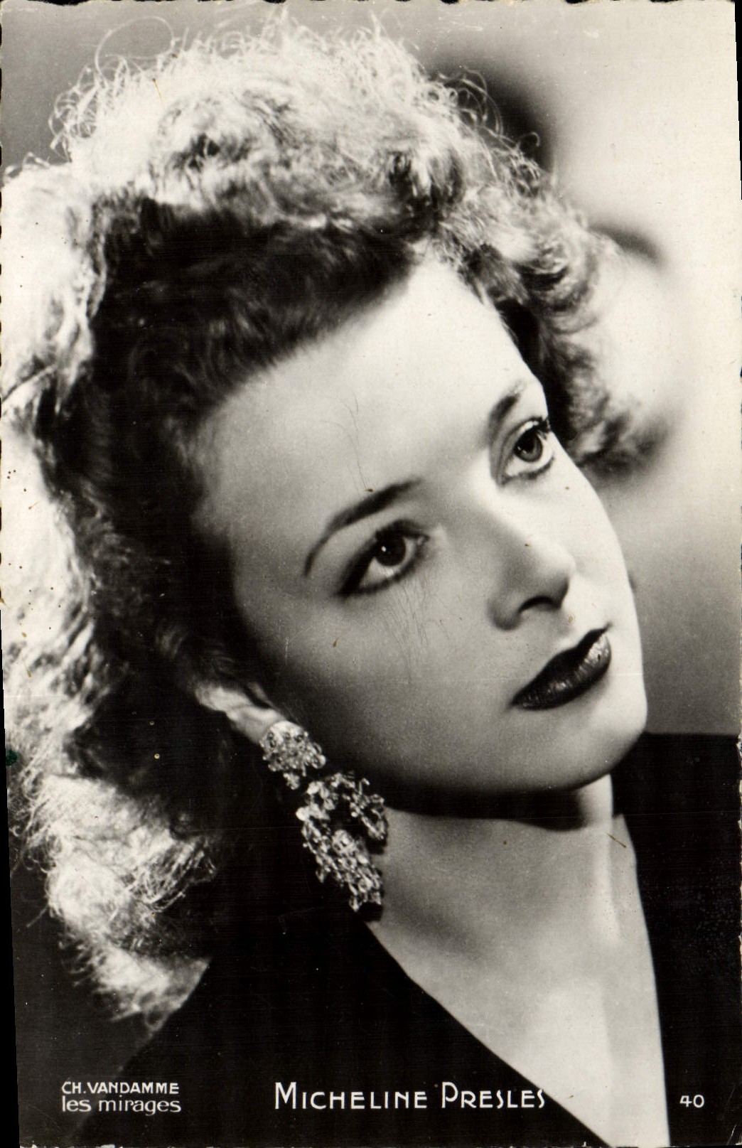 CPM Cinema Micheline Presles