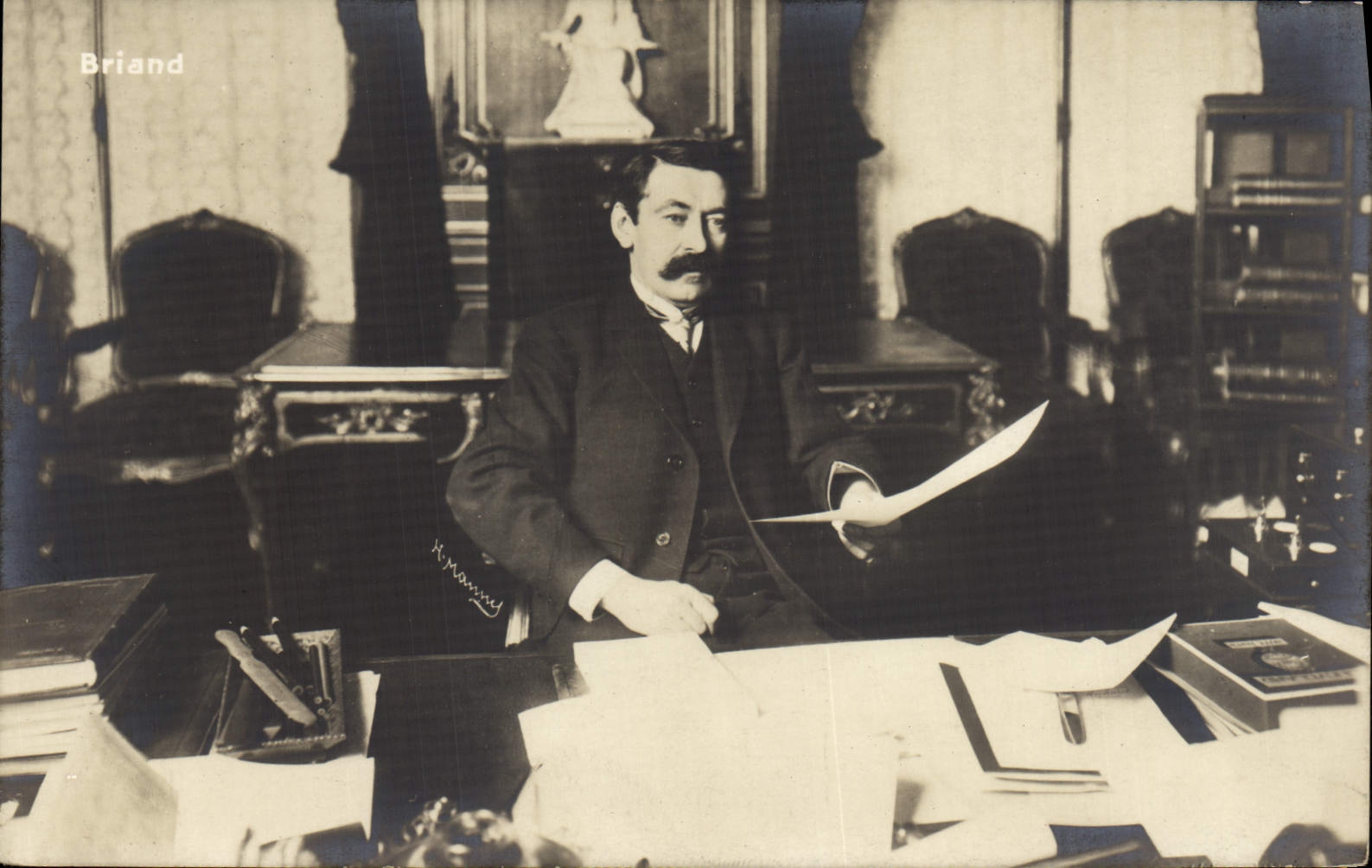 CPA Aristide Briand President de la Republique