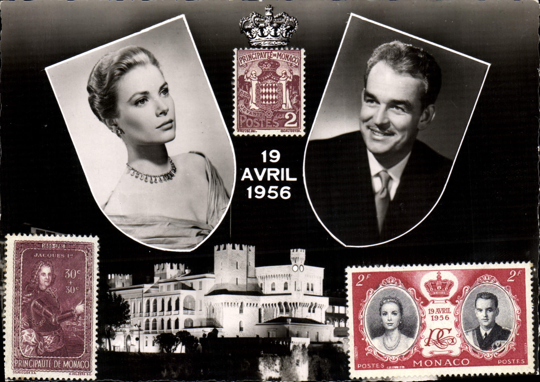 MODERN CARD Monaco April 19th, 1956