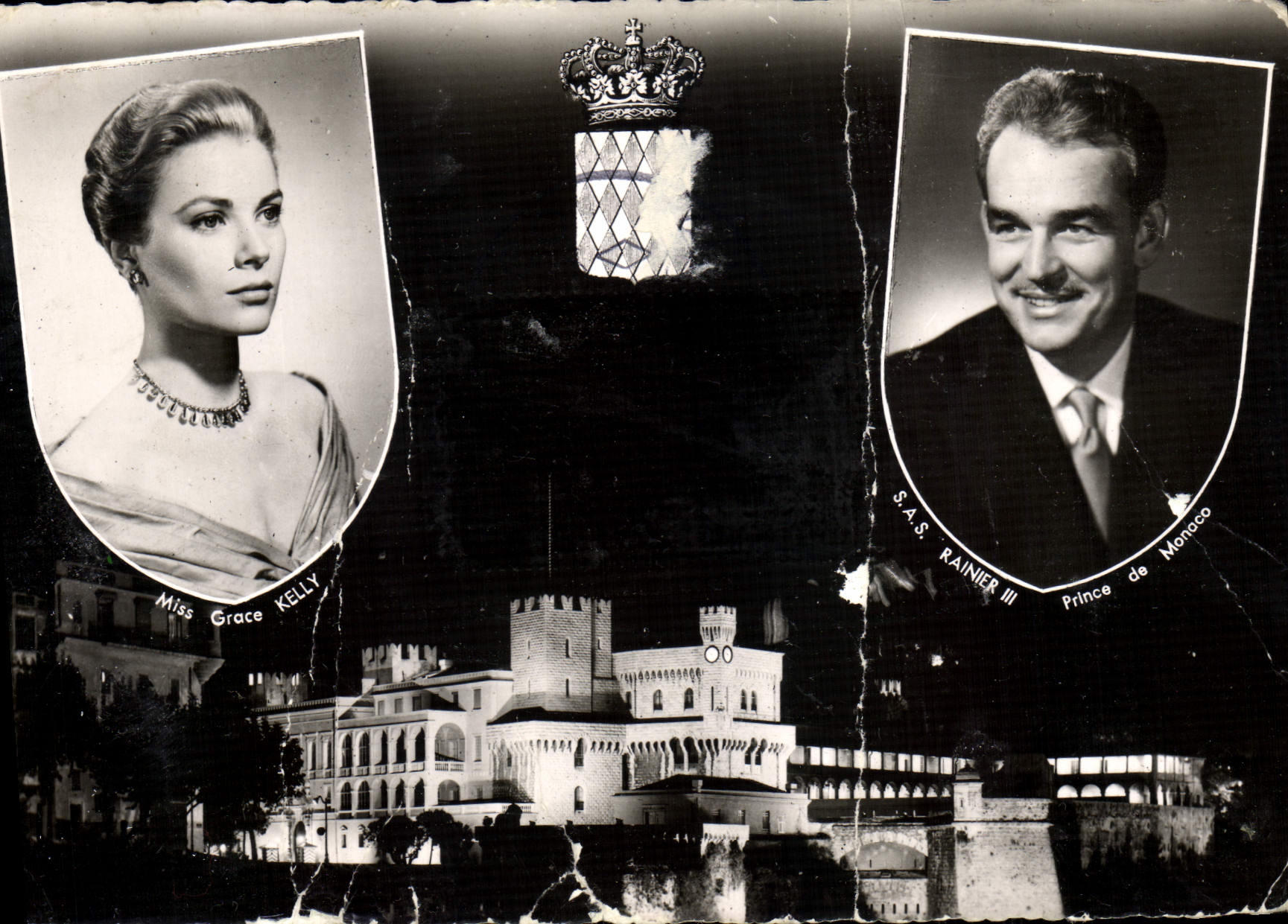 MODERN CARD Monaco Grace Kelly SAS Rainier III