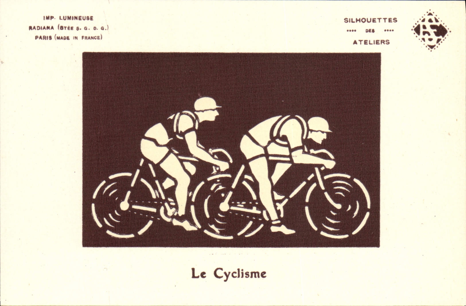 CPA Cyclisme Velo Cycle