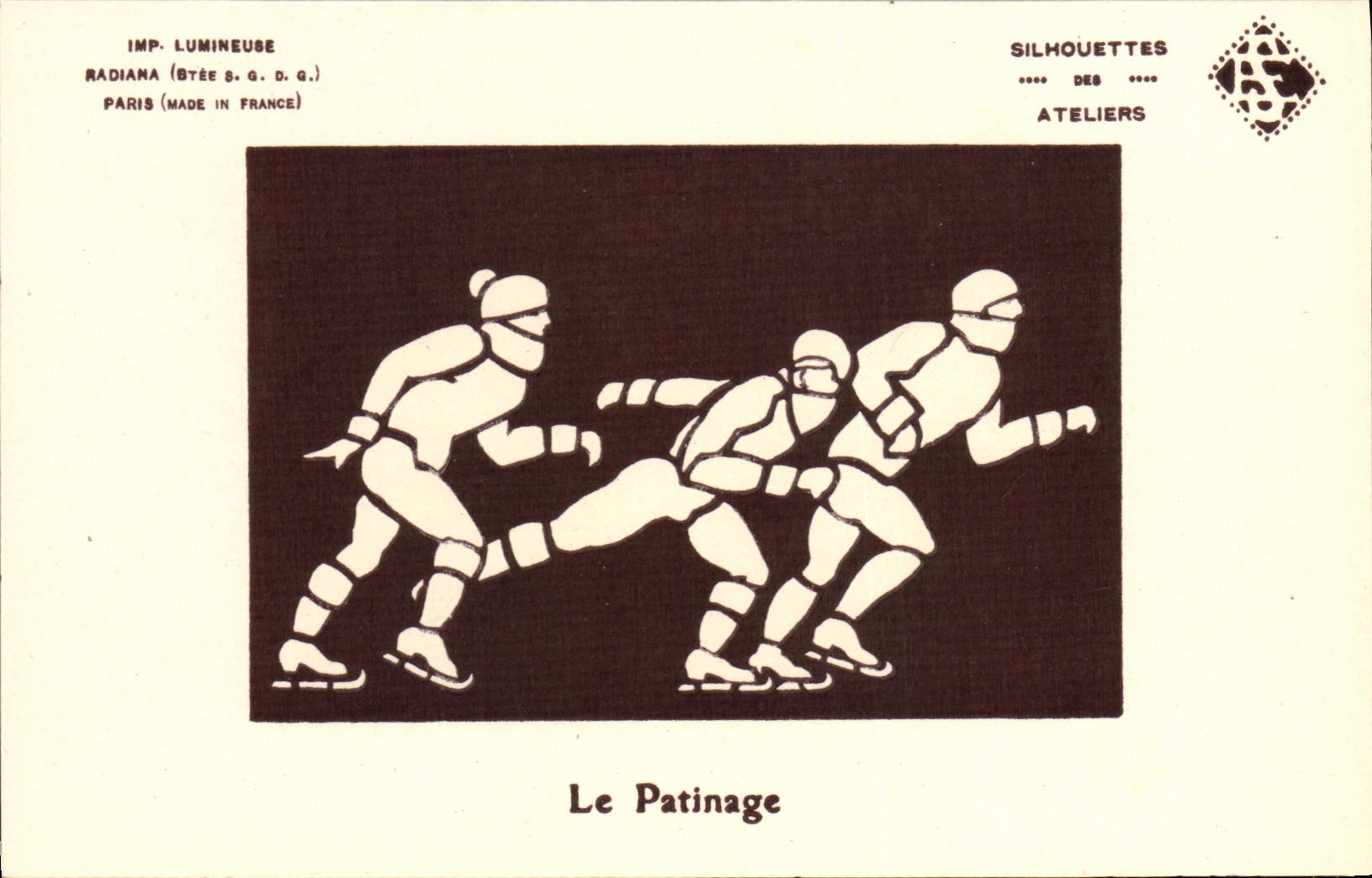 CPA Patinage 