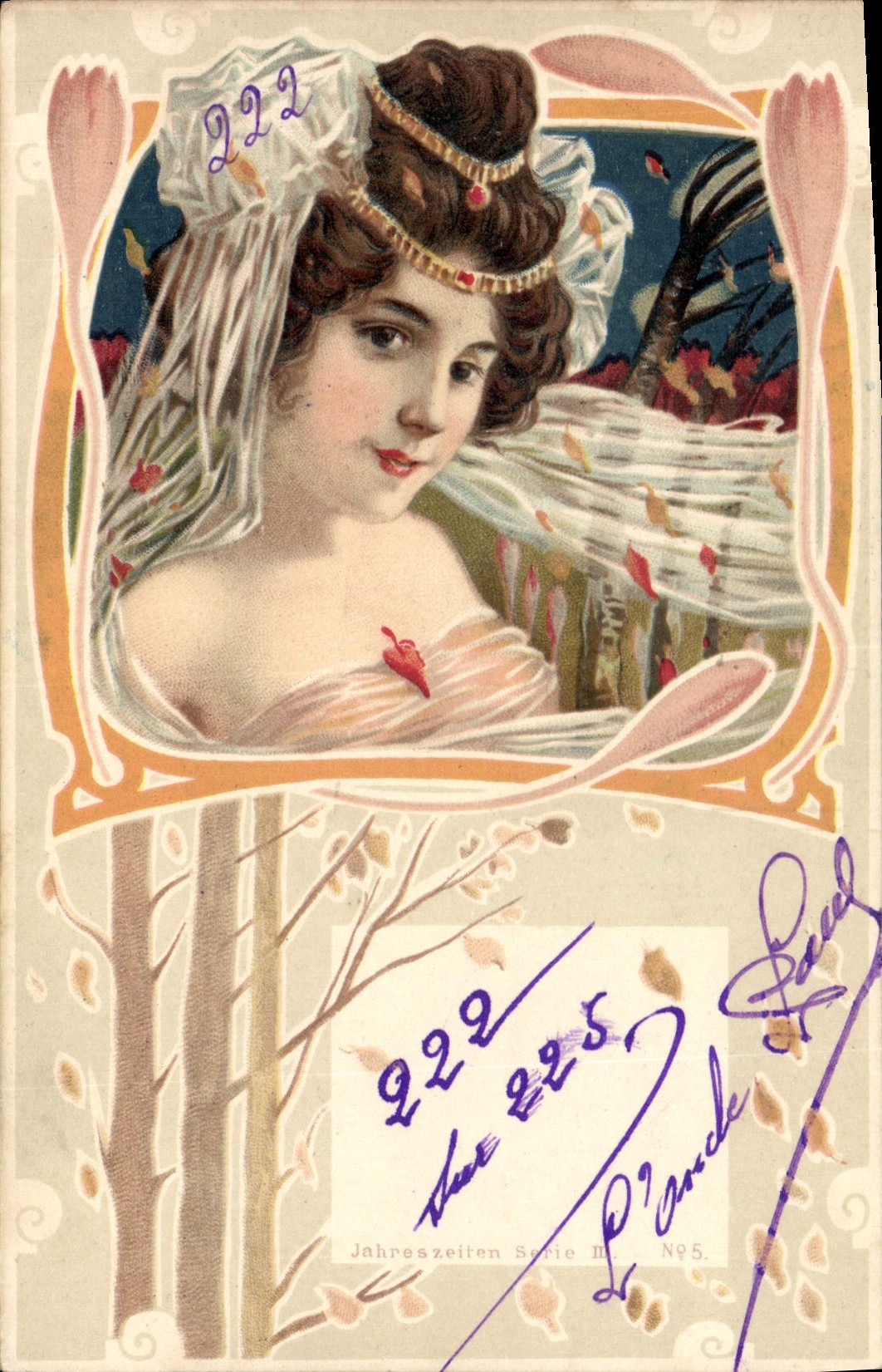 CPA Fantaisie Illustrateur Femme 