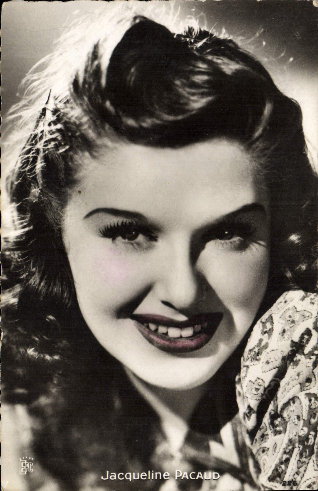 CPM Cinema Jacqueline Pacaud