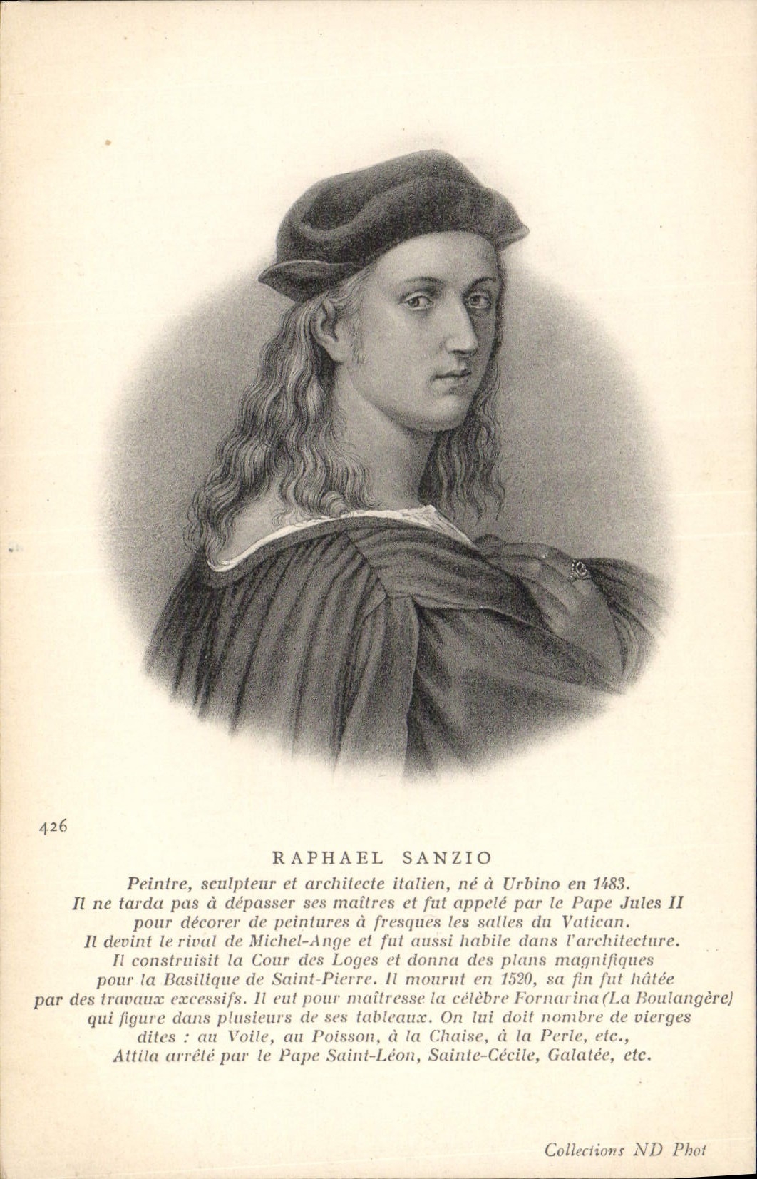 CPA Raphael Sanzio Peintre italien