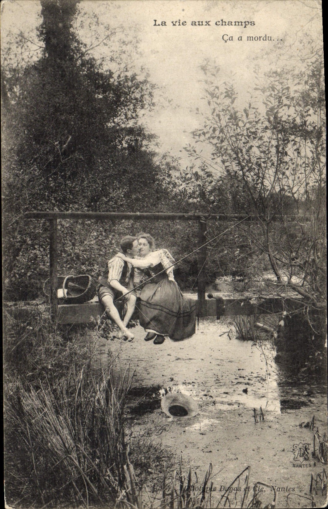 CPA Folklore La vie aux champs 