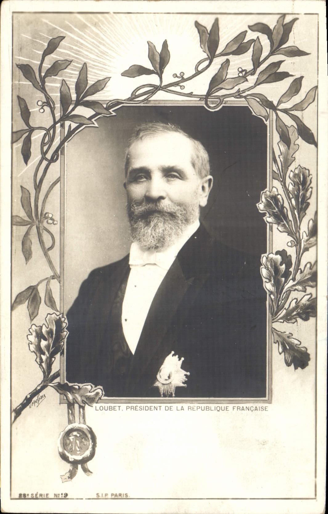 CPA Loubet President de la Republique Francaise