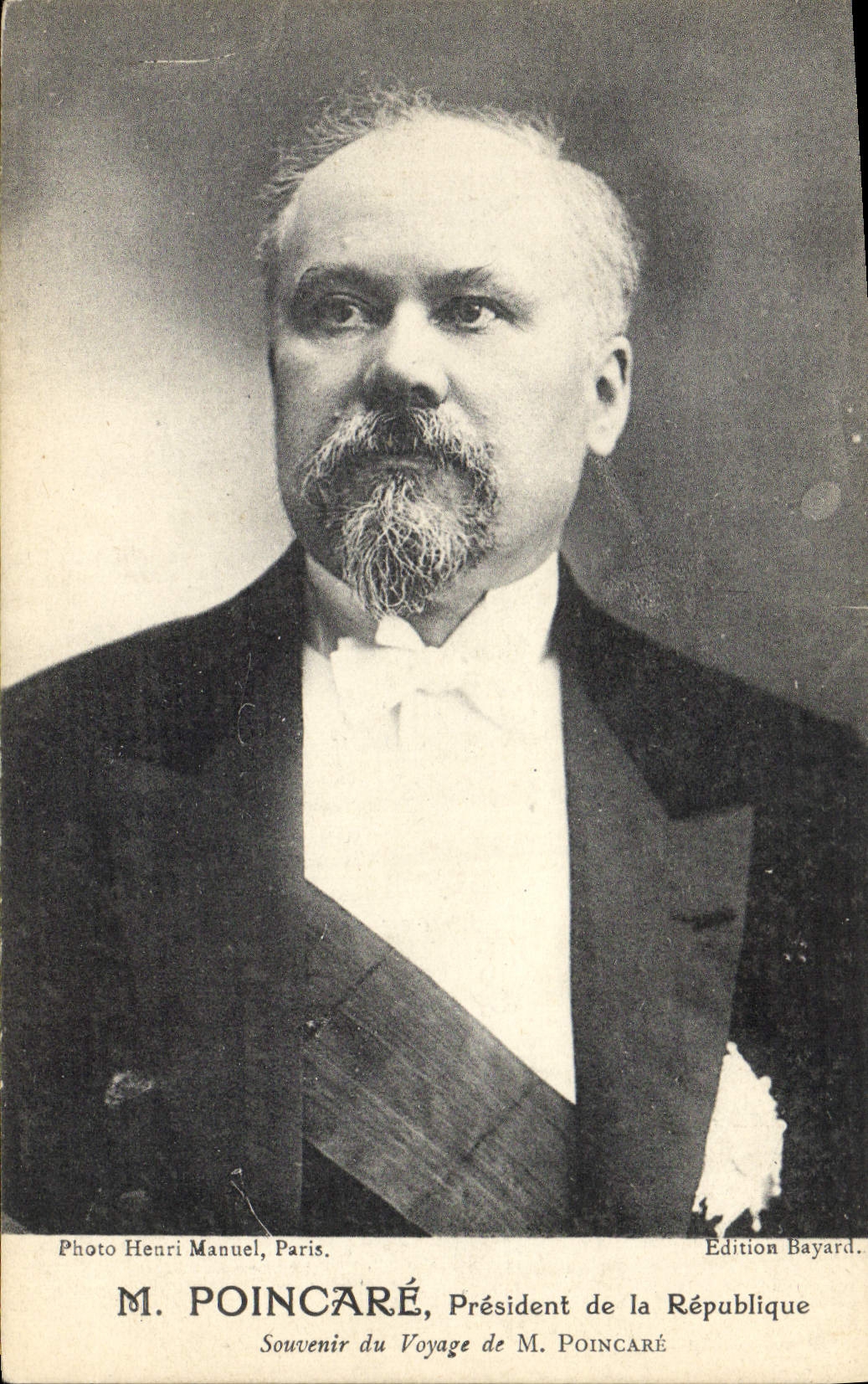 CPA Poincare President de la Republique Francaise