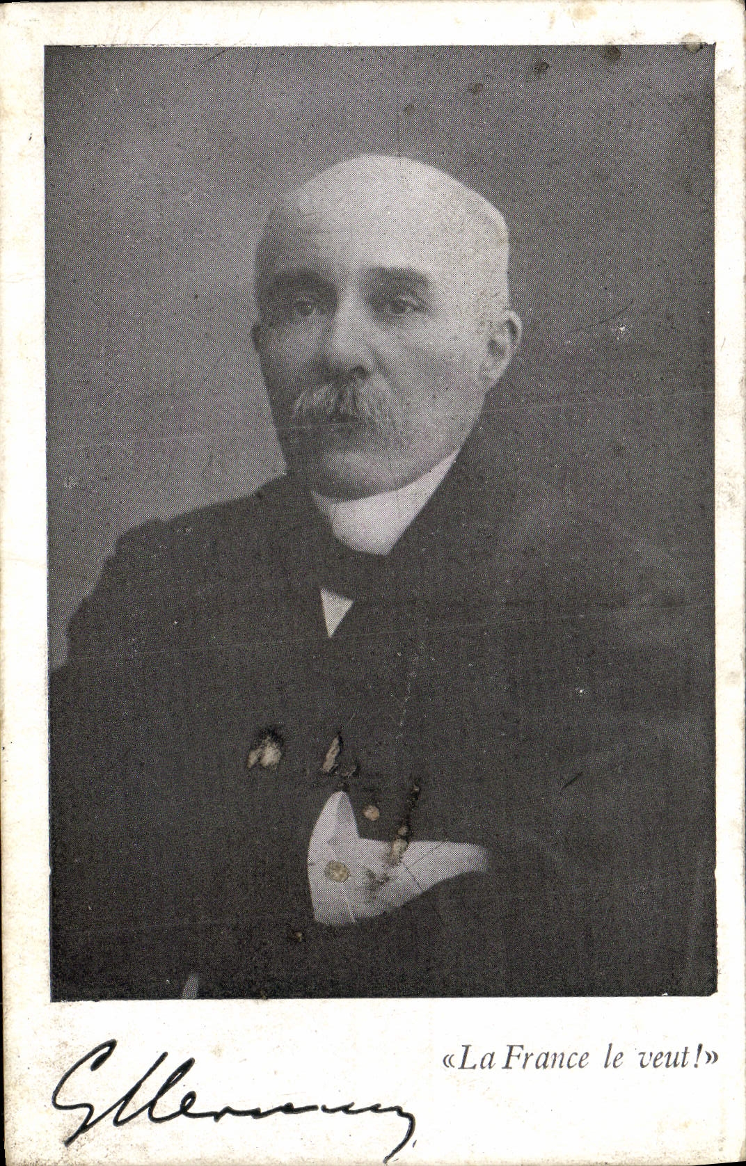 VINTAGE POSTCARD France wants it