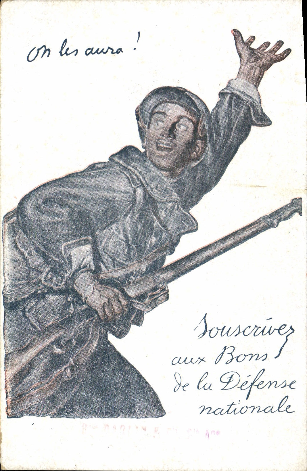 CPA Militaria Bons de la Defense Nationale 