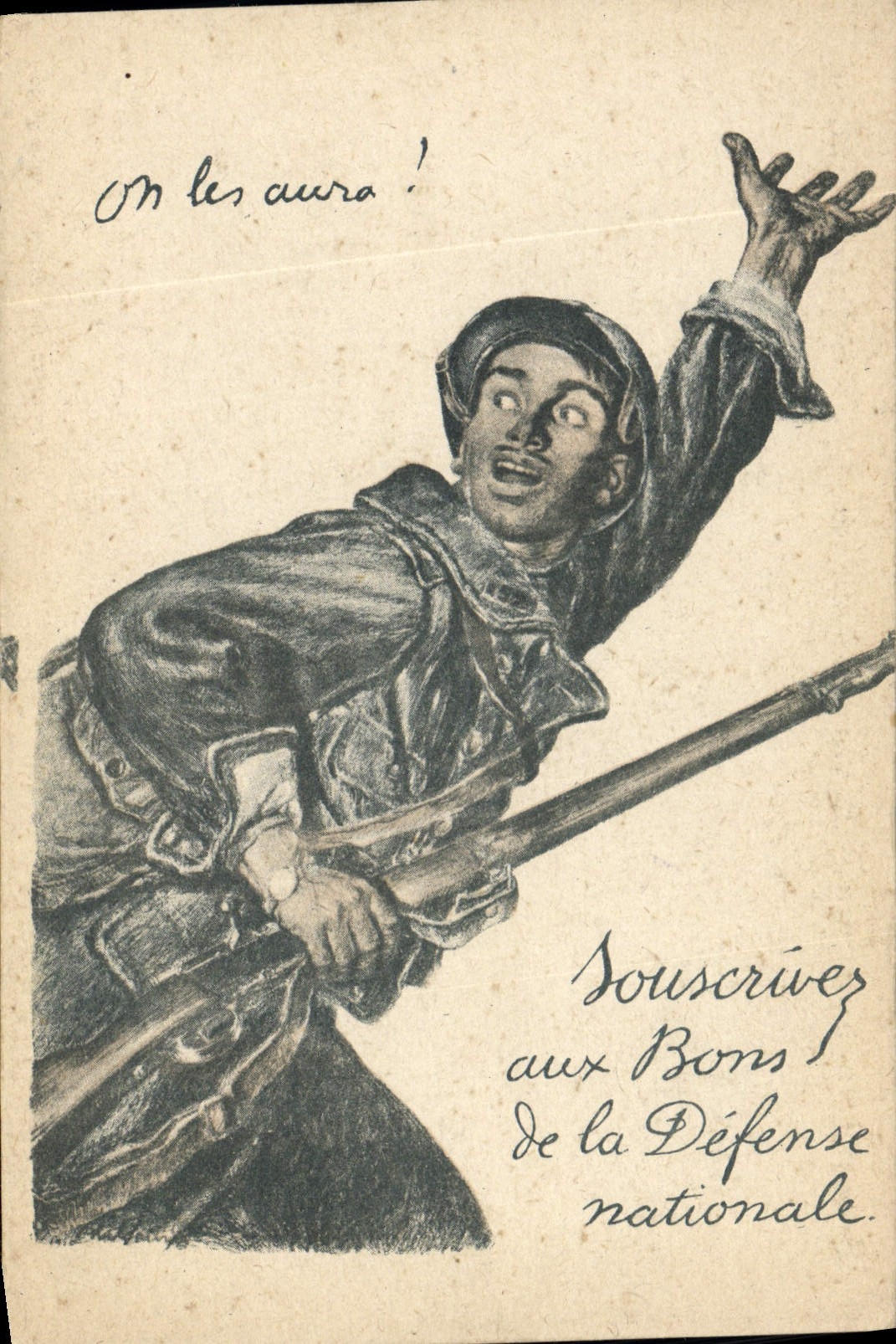 CPA Militaria Bons de la Defense Nationale