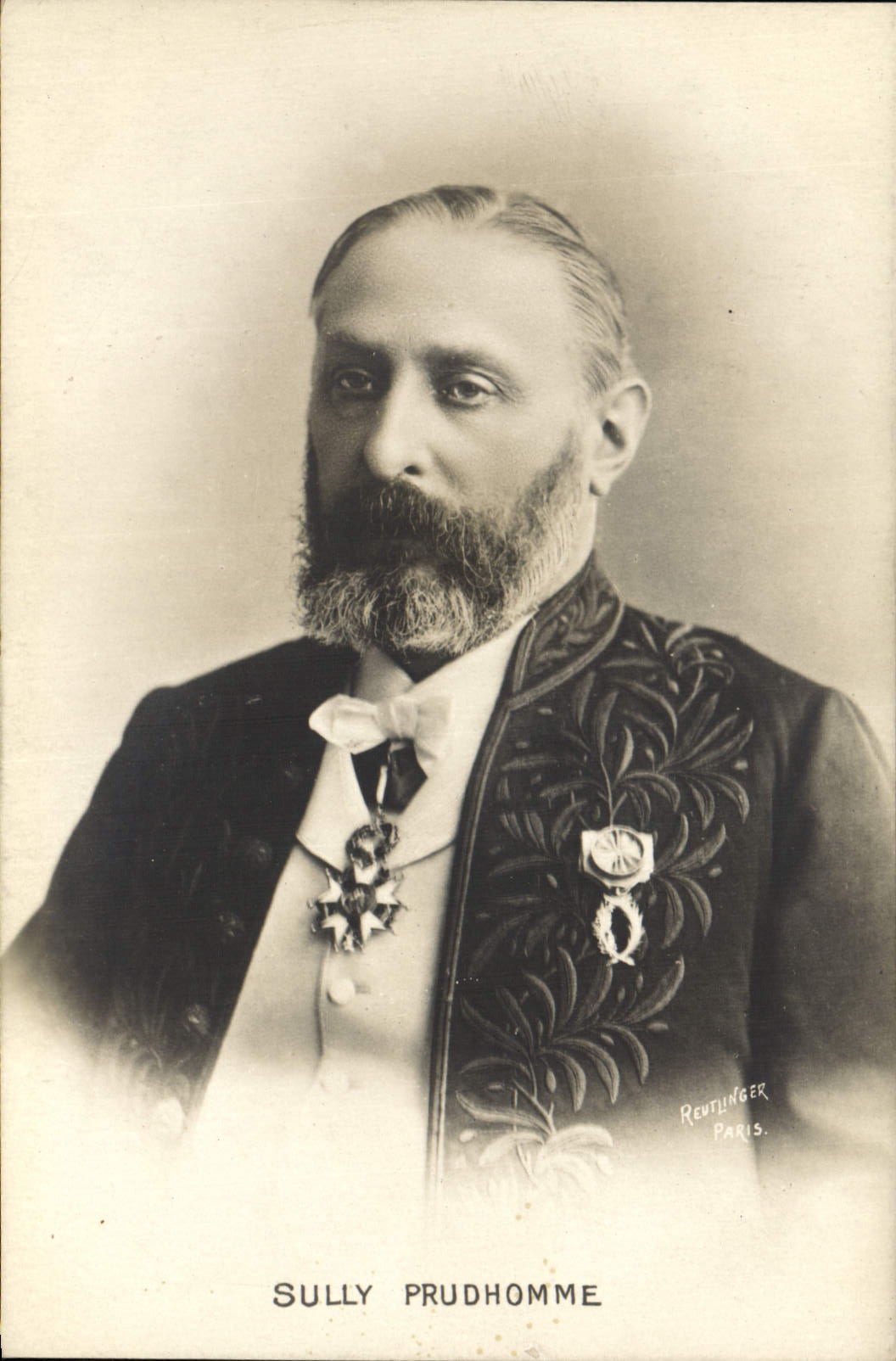 VINTAGE POSTCARD Sully Prudhomme Legion of honor