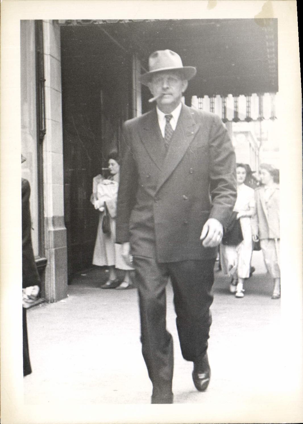 Photo Portland 1950 Cigare Tabac 