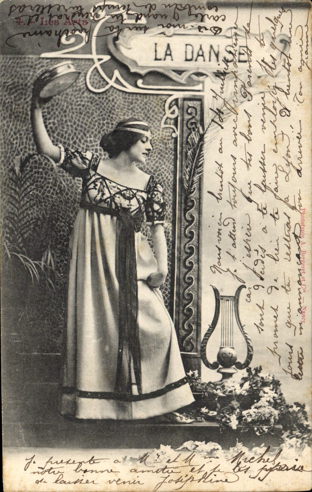 CPA Danse Femme 