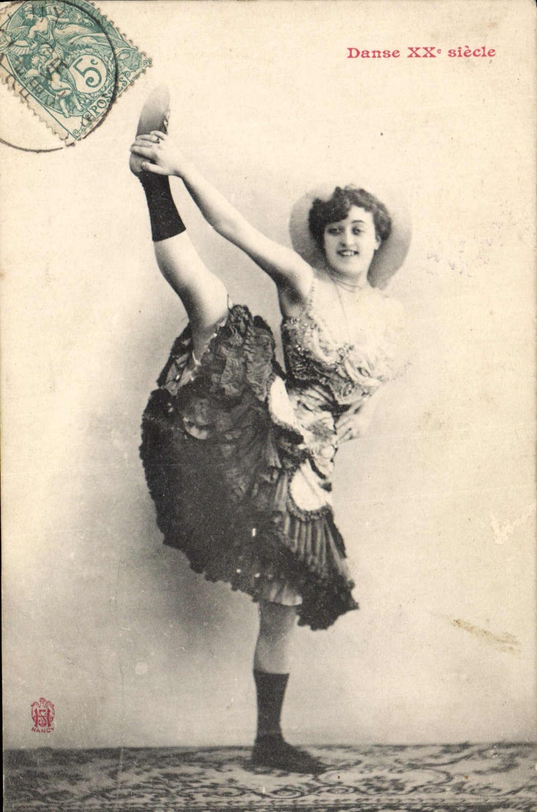 VINTAGE POSTCARD Dance 20th