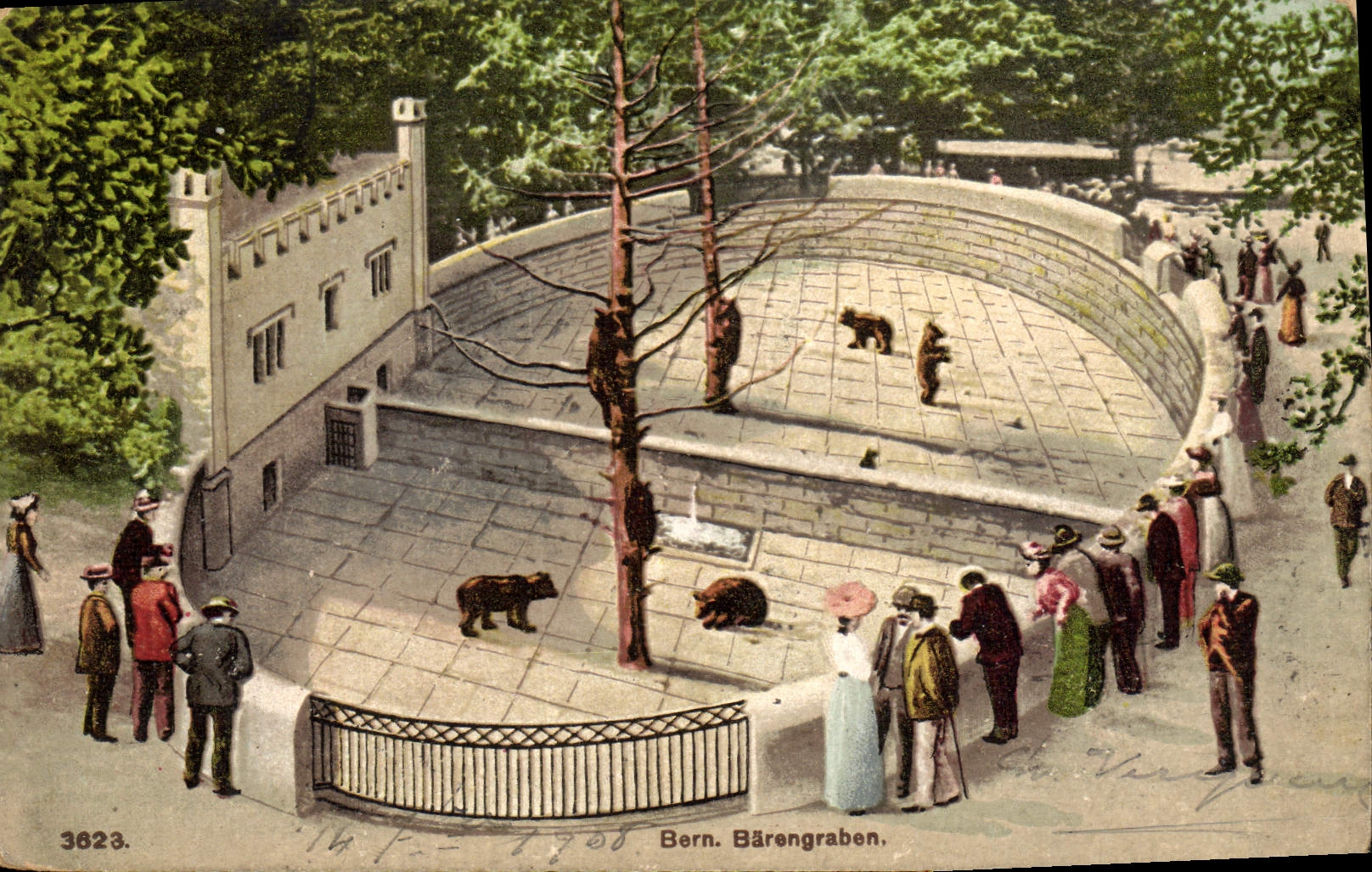 CPA Ours Bern Barengraben 
