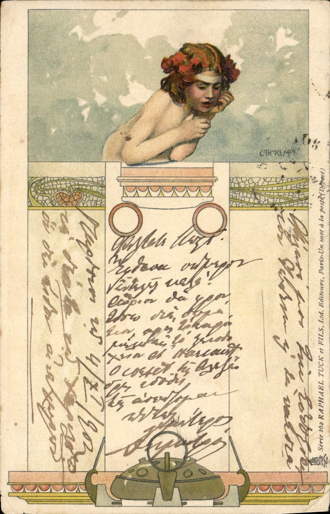 CPA Fantaisie Illustrateur Enfant 