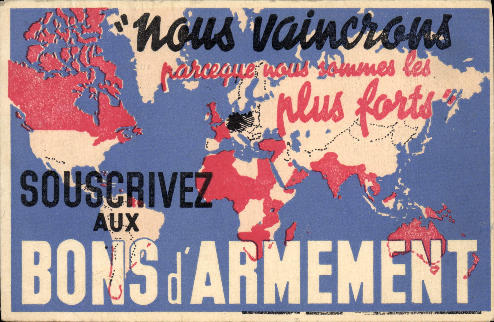 VINTAGE POSTCARD Militaria Goods of armament